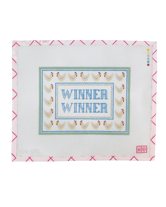 Winner Winner (chicken dinner) Needlepoint Canvas