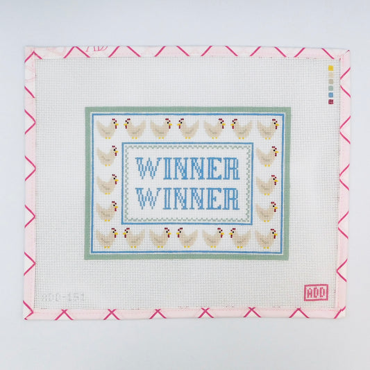 Winner Winner (chicken dinner) Needlepoint Canvas