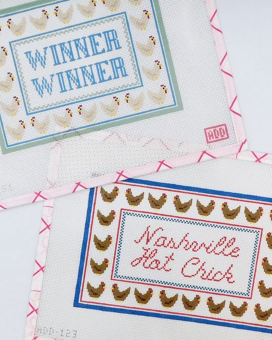 Winner Winner (chicken dinner) Needlepoint Canvas